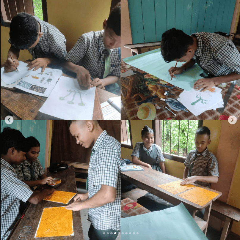 hildren learning in a rural classroom with Bhoomi Educational Foundation, the Best NGO in the field of education.